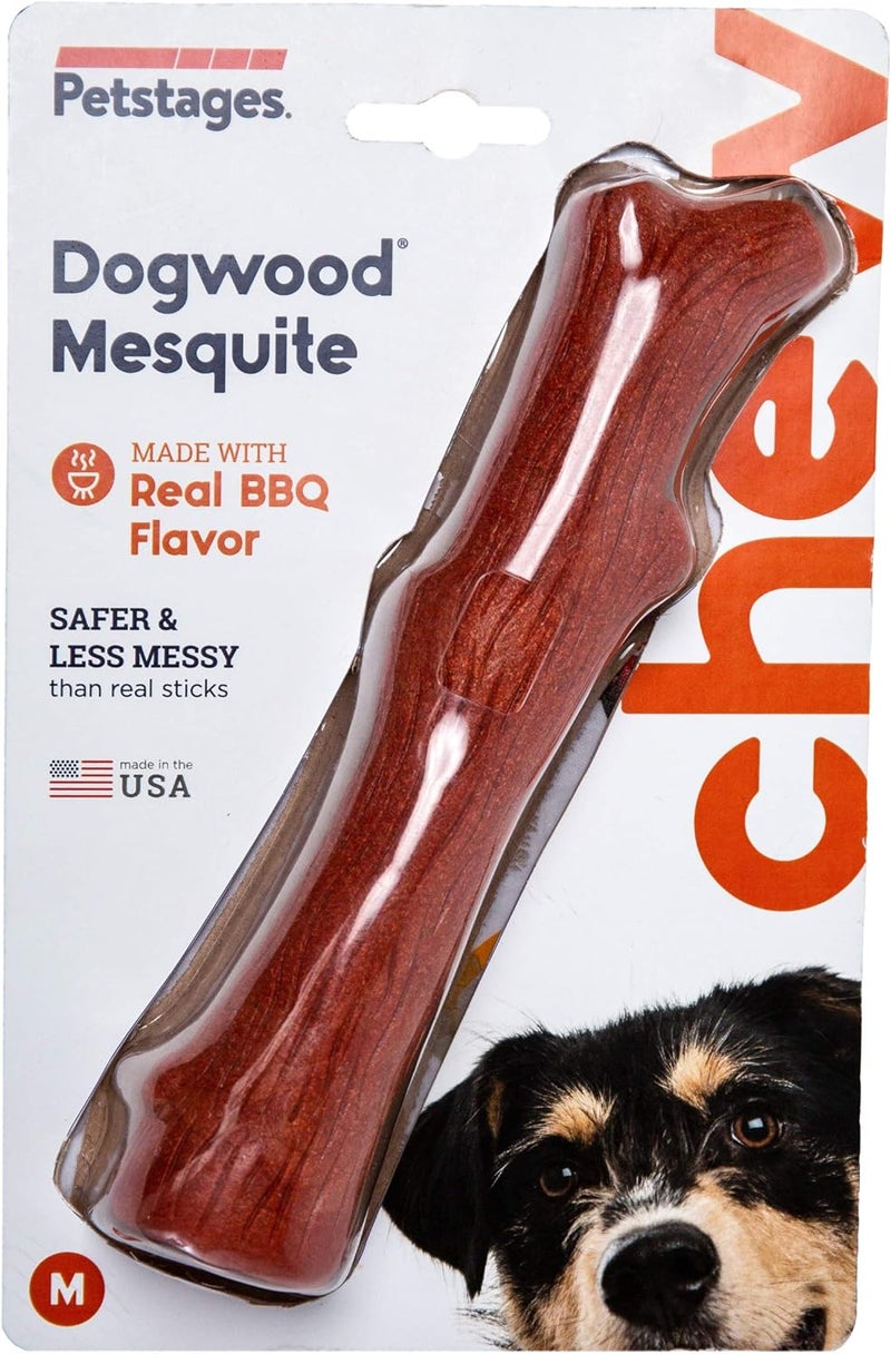 بيتستاجيز لعبة مضغ للكلاب من نوع Dogwood Wood Alternative من Petstages، مصنوعة من خشب الميسكيت، صغيرة الحجم - Image 2
