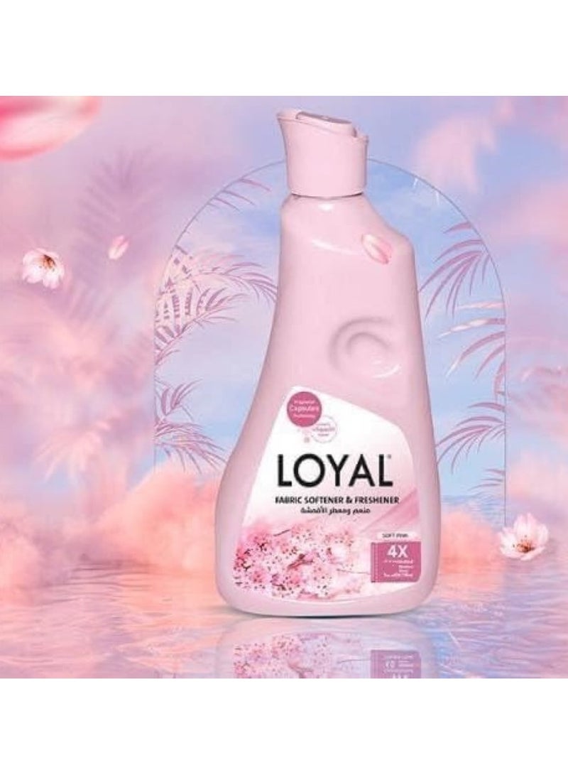 loyal Fabric Softener & Freshener Soft Pink 1500 ML - Image 4