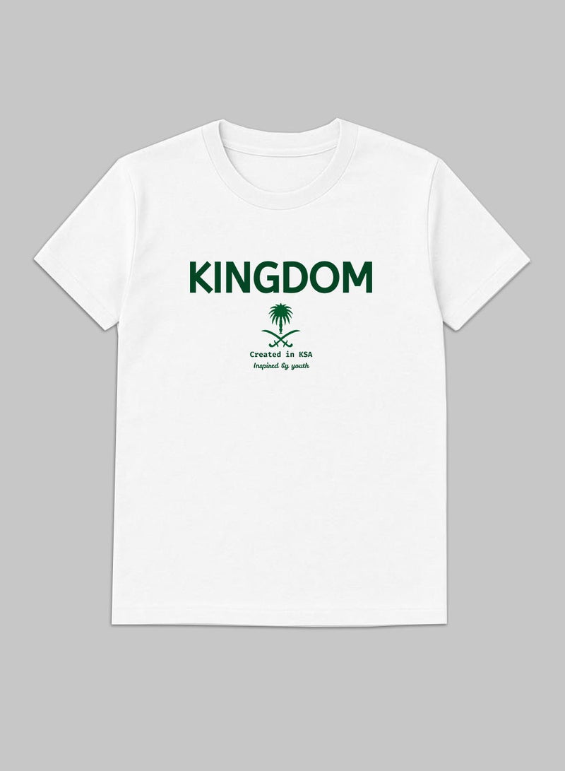 LOWHA Cotton T-Shirt for Saudi National Day or Everyday Saudi Pride Wear for Women & Men - Image 1