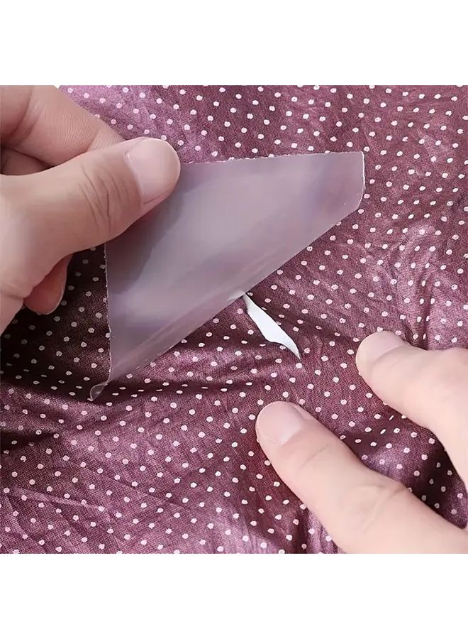 5pcs Waterproof Self Adhesive Nylon Repair Patches For Tents Inflatable Pools Outdoor Gear - Image 1