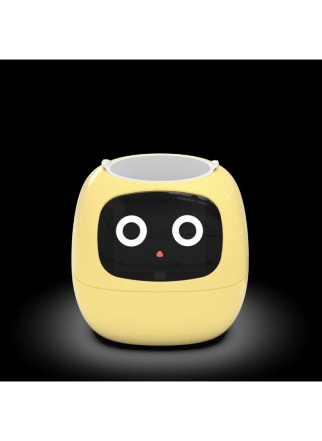 IVY Plant Cute Pet Robot Electronic Pet Healing Table AI Electronic Toys Creative Holiday Gift-Color:Yellow  - Image 1