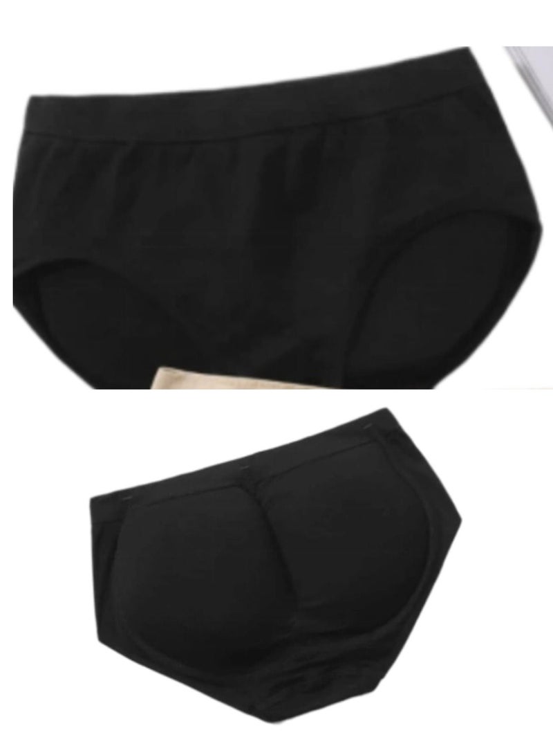 Compression panty with sponge pads Black Colour  - Image 1