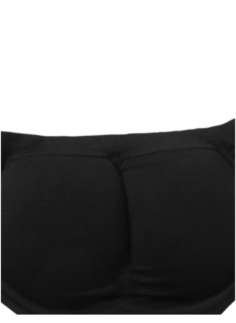 Compression panty with sponge pads Black Colour  - Image 2