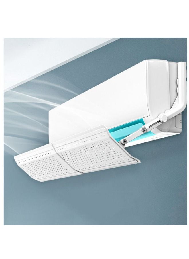 Arabest Air Conditioner Wind Deflector Anti Direct Blowing Telescopic Wind Deflector Universal Wall Mounted Air Conditioner Air Outlet Air Deflector Artifact  - Image 1