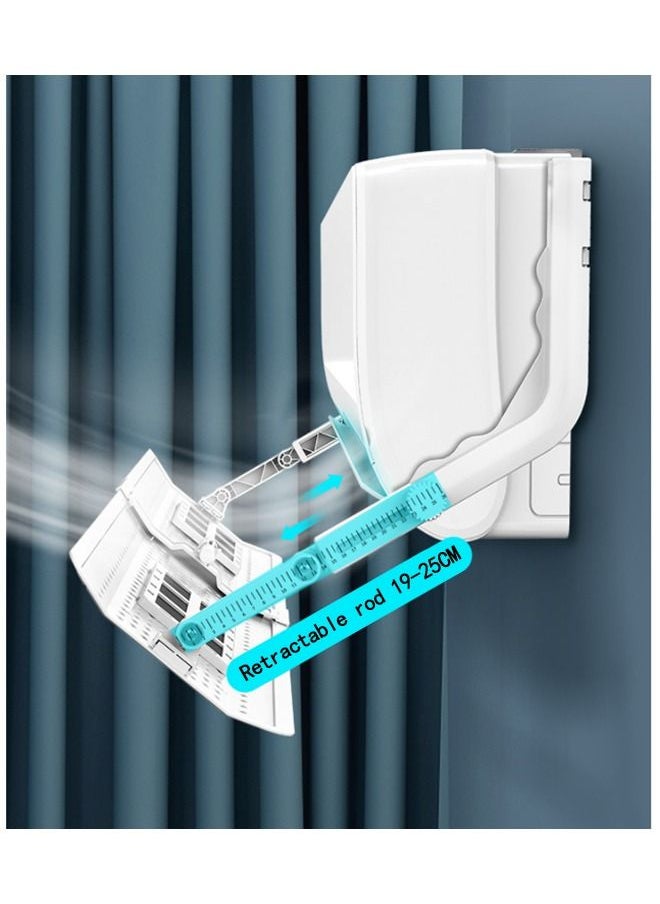 Arabest Air Conditioner Wind Deflector Anti Direct Blowing Telescopic Wind Deflector Universal Wall Mounted Air Conditioner Air Outlet Air Deflector Artifact  - Image 4