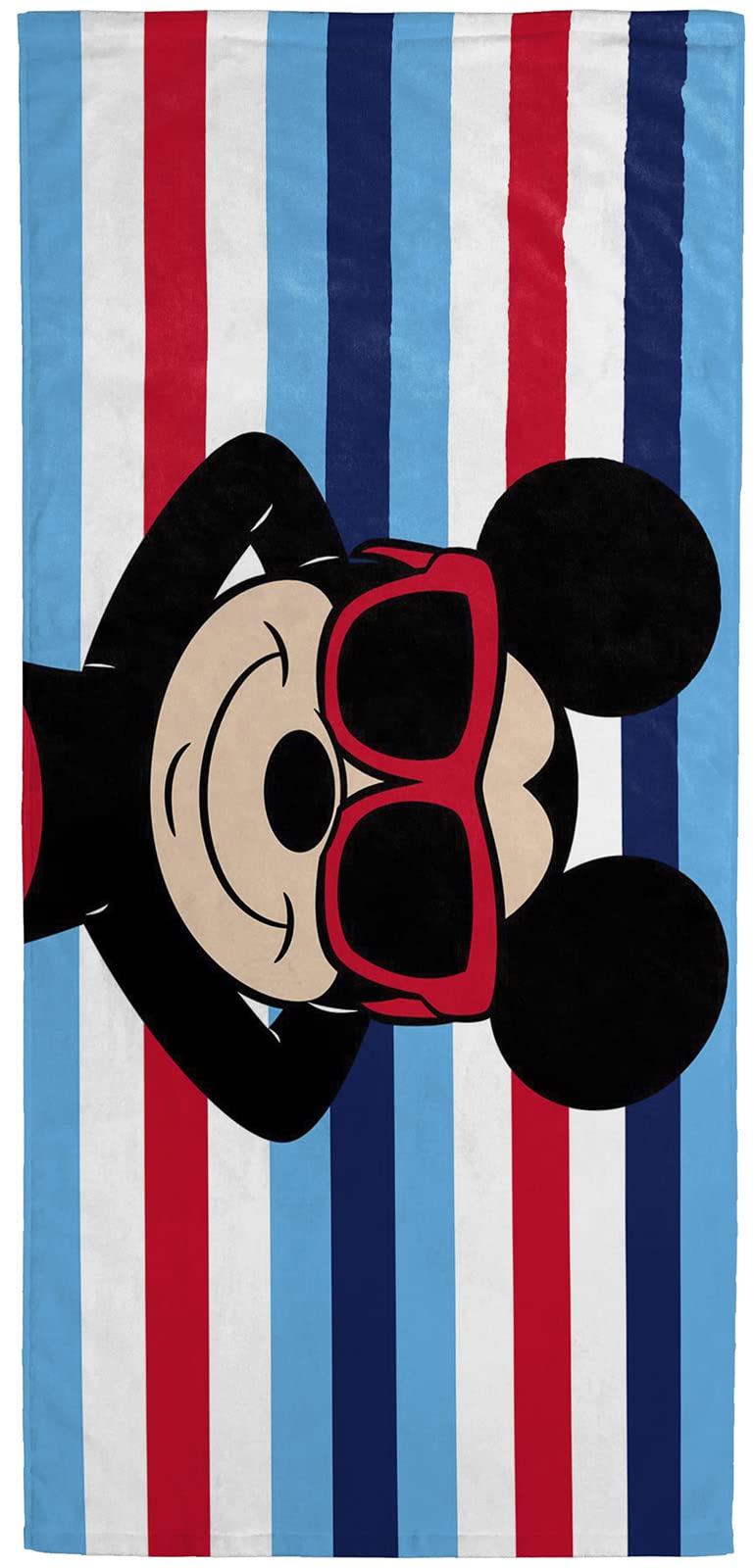 Jay Franco Disney Mickey Mouse Summer Starts Here BathPoolBeach Towel  Super Soft  Absorbent Fade Resistant Cotton Towel Measures 28 x 58 inches
