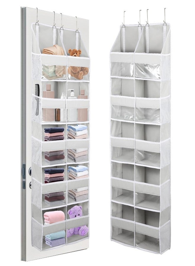 Ridering Over the Door Organizer 5 Tiers,Extra Large Behind Door Storage of 10 Compartments for Toys Clothes Diaper Organizer with Side Pockets - Image 1