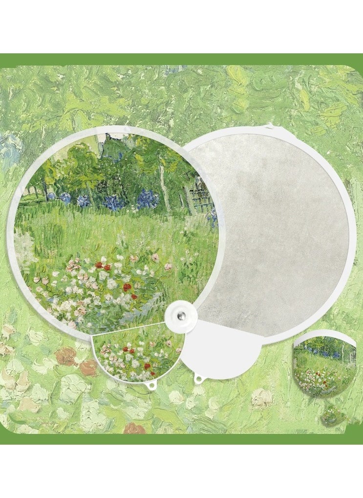 EBMINI - Van Gogh Oil Painting Green Rose Reflective Board - Image 1