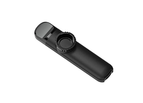 Koldot Kazoo Easy to Learn Musical Instruments Colorful Kazoos with 4 Replacement Flutes Diaphragms Lanyard Black - Image 5