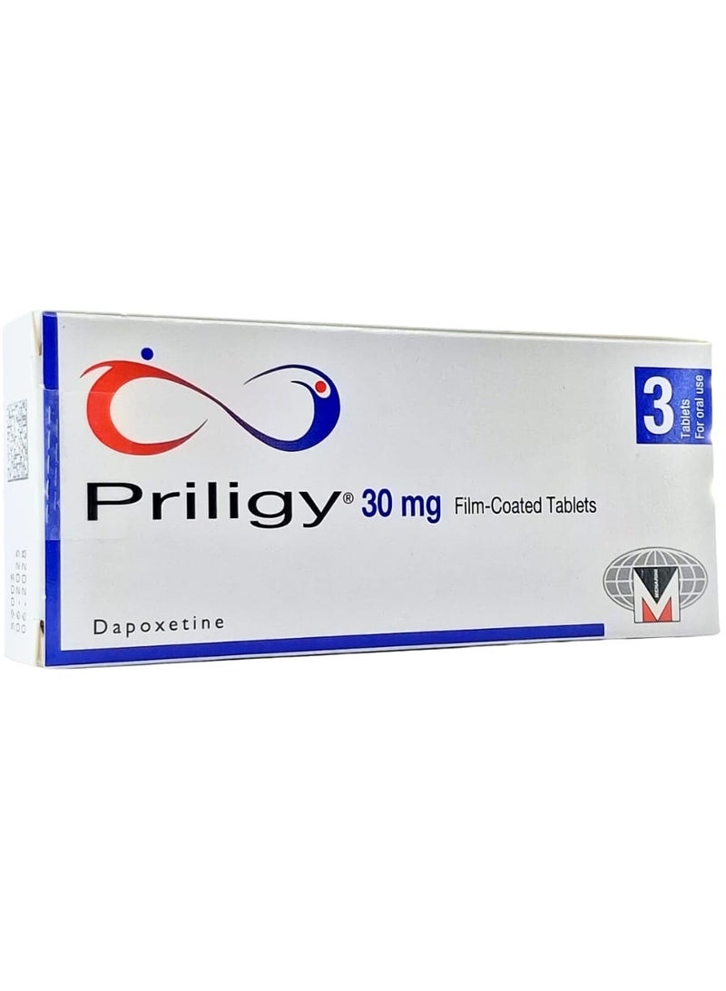 PRILIGY 30MG TAB 3'S