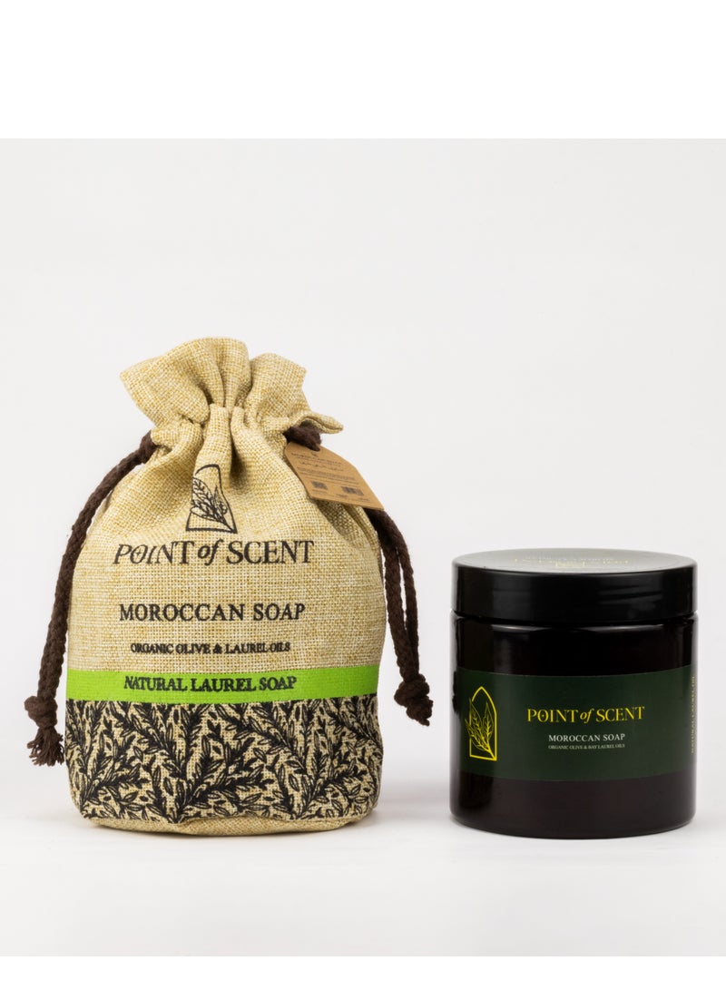 POINT of SCENT Moroccan Gel Soap made of olive and laurel oils 400ML - Image 1