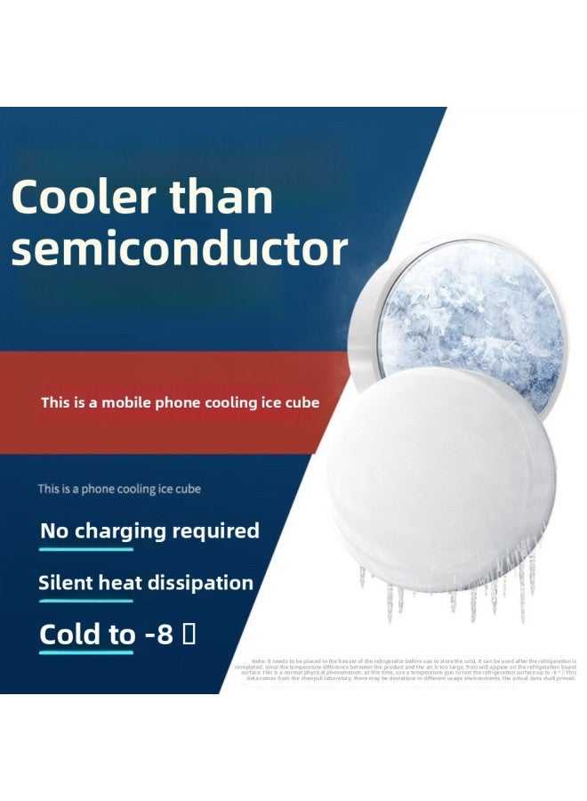 Loquat Mobile Phone Game King Eat Chicken Special Radiator Physical Cooling Paste Recycling No Noise No Plug-in-Color:【what You Need To Know When Purchasing: The Cooling Device Needs To Be Cooled - The Ref  - Image 2