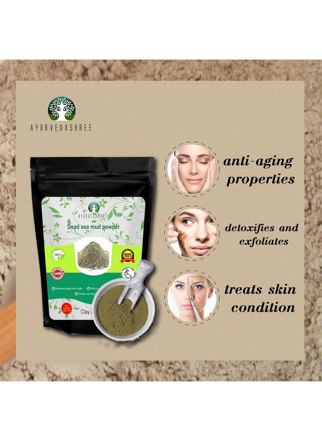 Dead Sea Mud 200 Gm Nourishes Exfoliates Softens & Detoxify The Skin Dry Clay Powder 100% Only Dead Sea Mud Powder Skin Care Facial Mask - pzsku/Z7798DDFF3C4200AB44F7Z/45/_/1720854792/62b75119-29f6-4560-a5c9-2a0729f94ce1