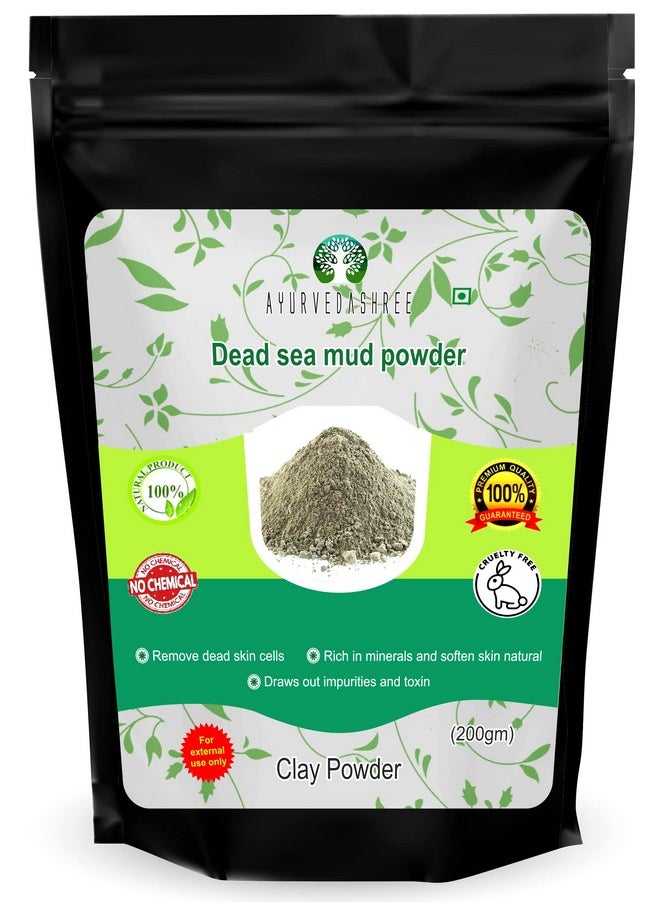 Dead Sea Mud 200 Gm Nourishes Exfoliates Softens & Detoxify The Skin Dry Clay Powder 100% Only Dead Sea Mud Powder Skin Care Facial Mask - pzsku/Z7798DDFF3C4200AB44F7Z/45/_/1720854813/3d4694e4-5954-4b0c-a861-956adc2b93d7