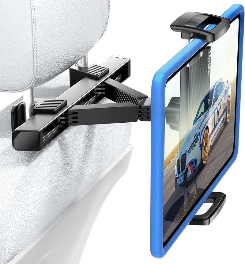 TRYONE Car Tablet Holder - Headrest Tablet Mount for Tablets and Smartphones - Image 1