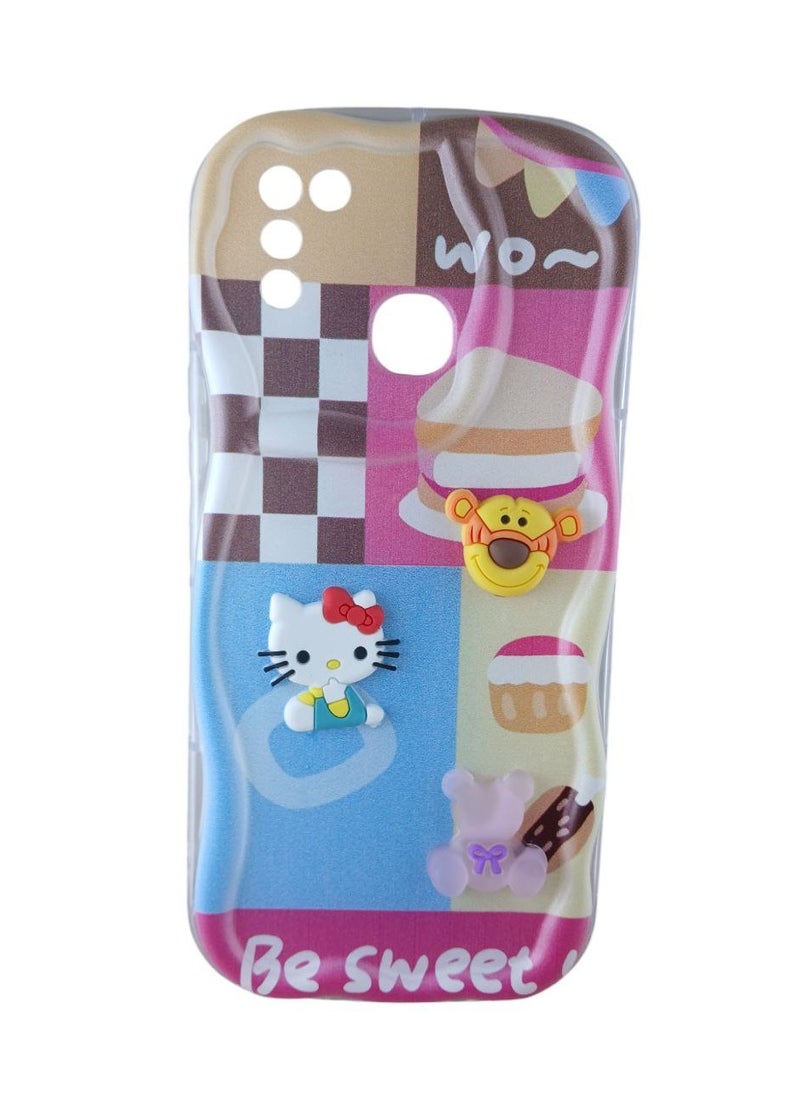 Generic - Back Cover Compatible With Phone infinix Smart 5 / X657 - Multi Color 556 - Image 1