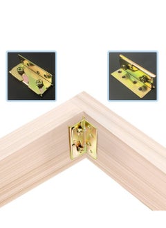 Y&D Bed Rail Brackets, Set of 4 Fittings, Heavy Duty Non-Mortise, Frame Post Double Hook Slot Bracket(Screws Included)  - Image 3