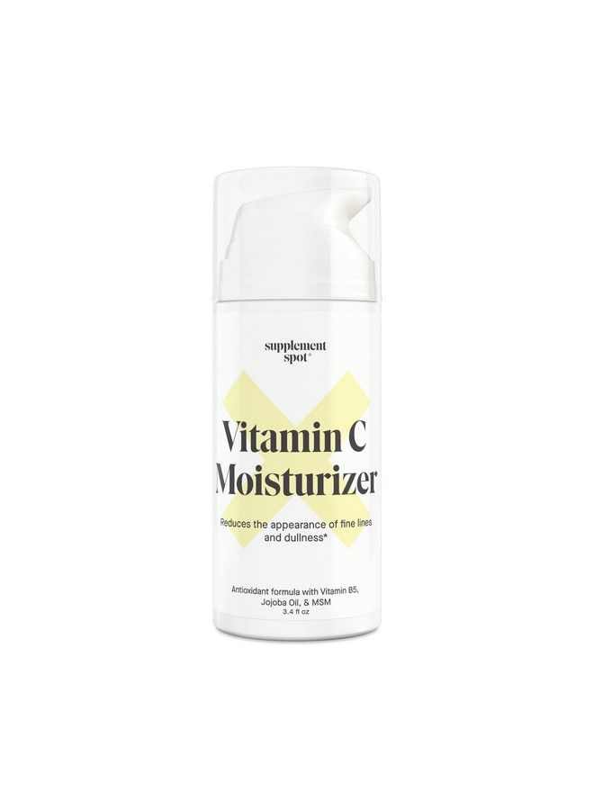 Supplement Spot Antioxidant C Moisturizer Revitalizing Vitamin Lotion W/Vitamin E Oil & Jojoba Oil Vitamin Face Moisturizer For Dark Spots Fine Lines & Wrinkles Suitable For All Skin Types - Image 1