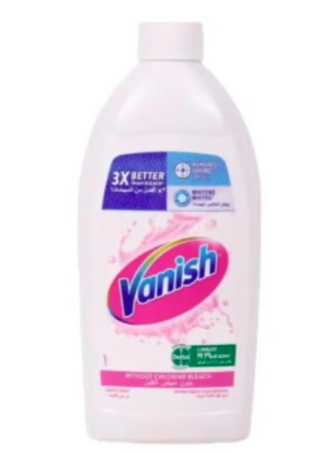 Vanish Vanish Crystal White Laundry Stain Remover Liquid For White Clothes Chlorine Bleach Free, Suitable With All Washing Detergent Powders And Liquids, Ideal for Use In Washing Machine 495 ml