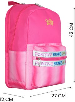 Cambridge Polo Club Positive State Girls' Primary School Bag with Front Pocket  - Image 5