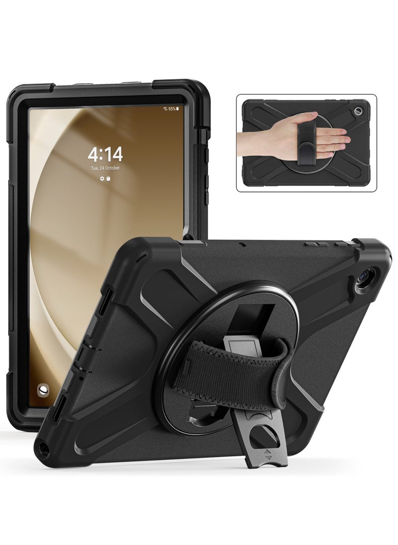 Rock Pow Case for Galaxy Tab A9 Plus/A9+ 5G 11 Inch 2023 (SM-X210/X215/X216/X218), Heavy Duty Shockproof Rugged Protective Case Cover with Pen Holder Hand Strap Kickstand  - Image 1