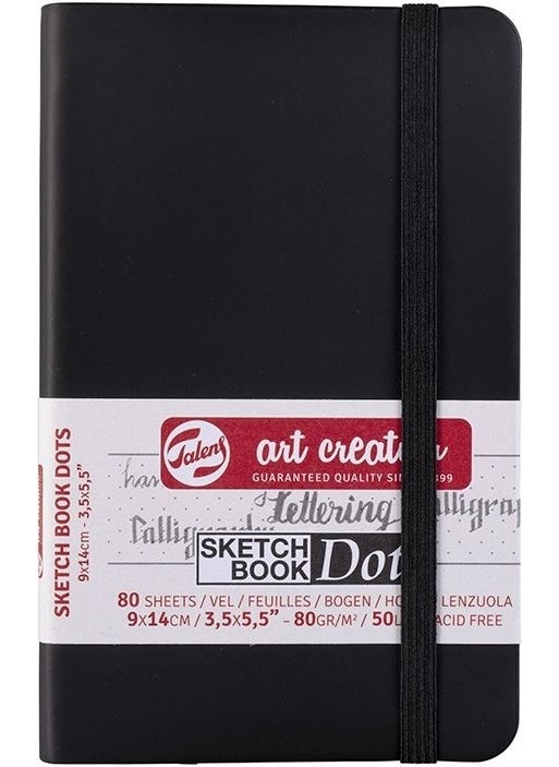 Talens Art Creation Dot Drawing Book Vertical 80 Sheets 80 gr 9X14CM 