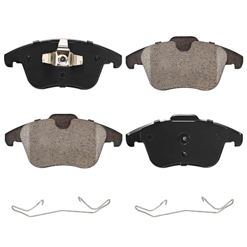 HYFTJYZ Front Brake Pads for Automotive Replacement Compatible with Audi Q3/Q3 Quattro,Volkswagen Passat/Tiguan-Ceramic Disc Brake Pads Set Car DIY Replacement,Noise-free,Long-Term Durability - Image 1