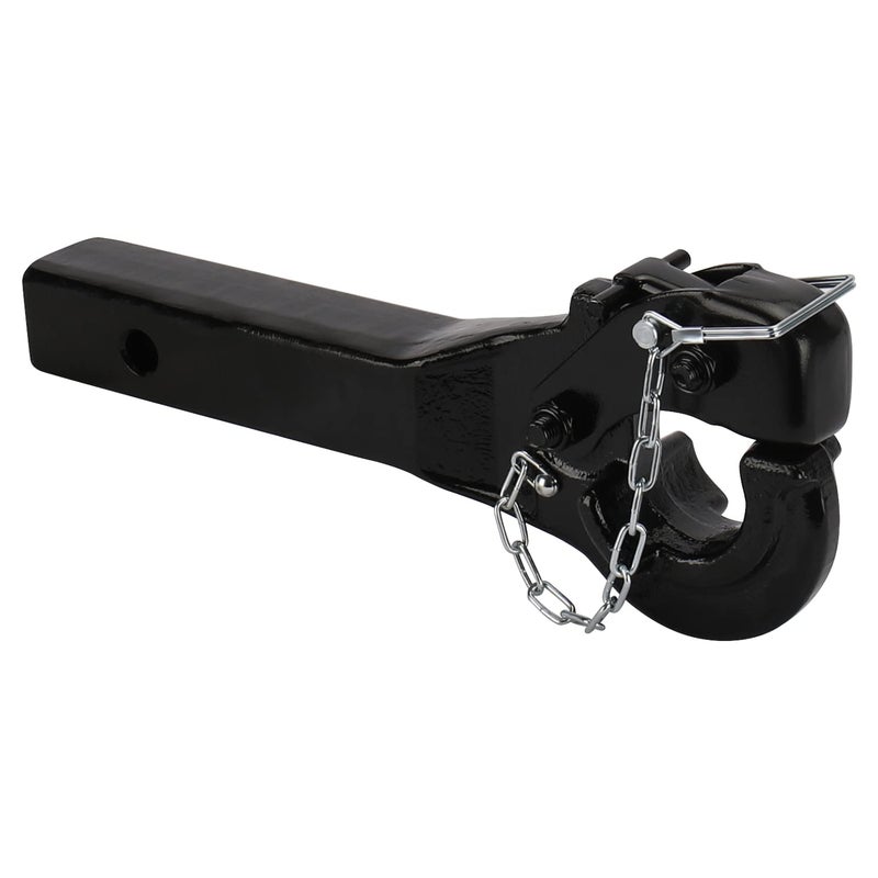 ONLTCO Pintle Hitch Receiver Hook 10 TON for 2 Hitches Hitch Hook Military Receiver 20000lbs