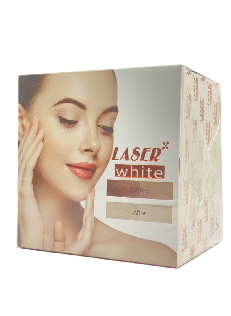 ليزر وايت كريم بروكولاجين عش العصفور ضد التجاعيد وشد المسام 50 جرام - Image 2