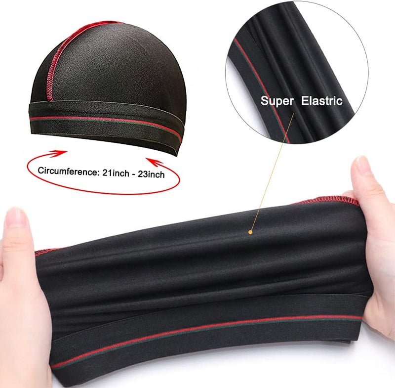 ForceWave Silky Durag for Men Wave Cap Satin Dorag for Men Women 360 Wave - Image 5