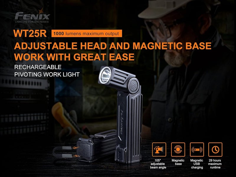 fenix Fenix WT25R Magnetic Rechargeable Multi Angle Worklight  - Image 5