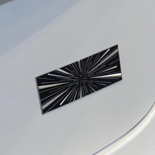 TSTESE Performance Badge Emblem Compatible with Tesla Model 3 Y X S Cybertruck Roadster Highland Plaid Exterior Rear Trunk Accessories Sticker Decal Decorations Trim Decor Motor Part Emblems Modification - Image 5