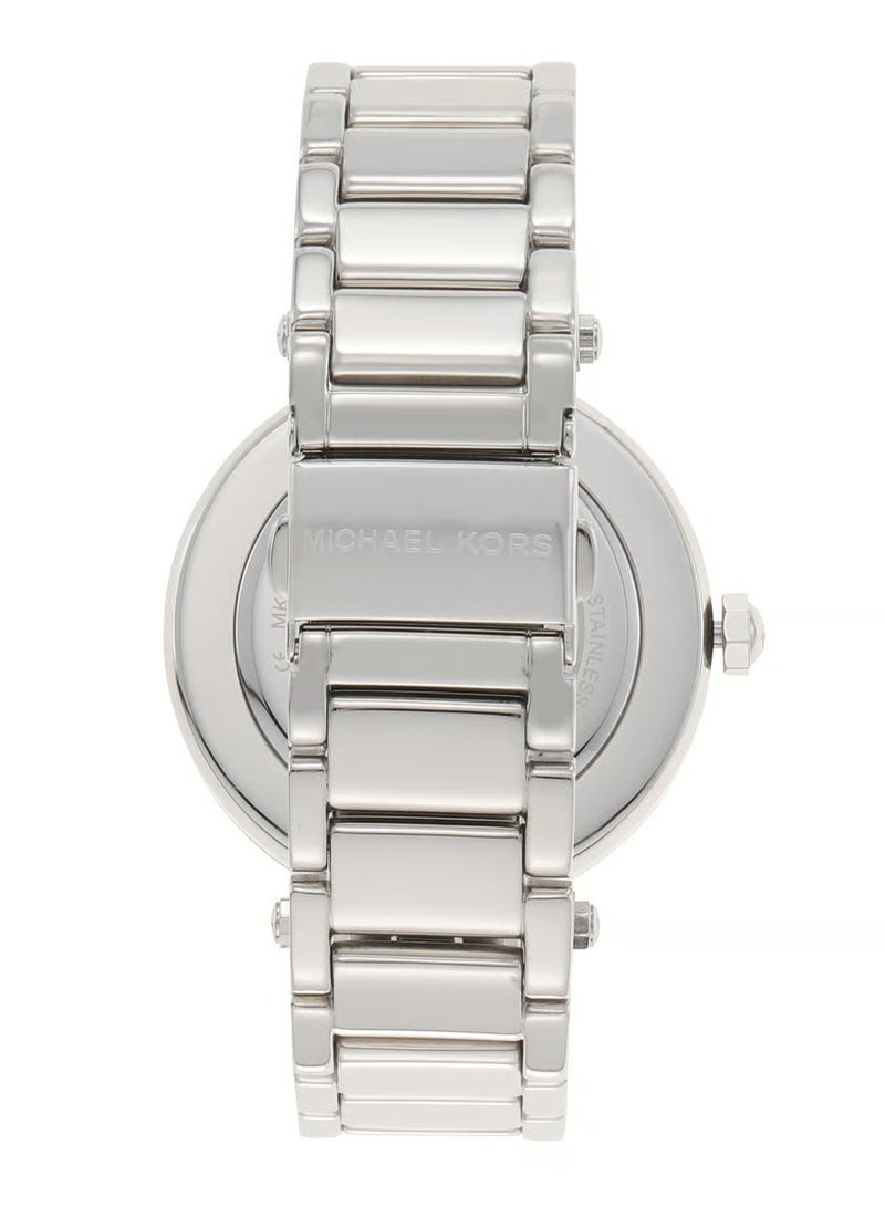 ام كي ساعة نسائية من الفولاذ المقاوم للصدأ بثلاث عقارب من طراز Parker MK6658 - Image 3