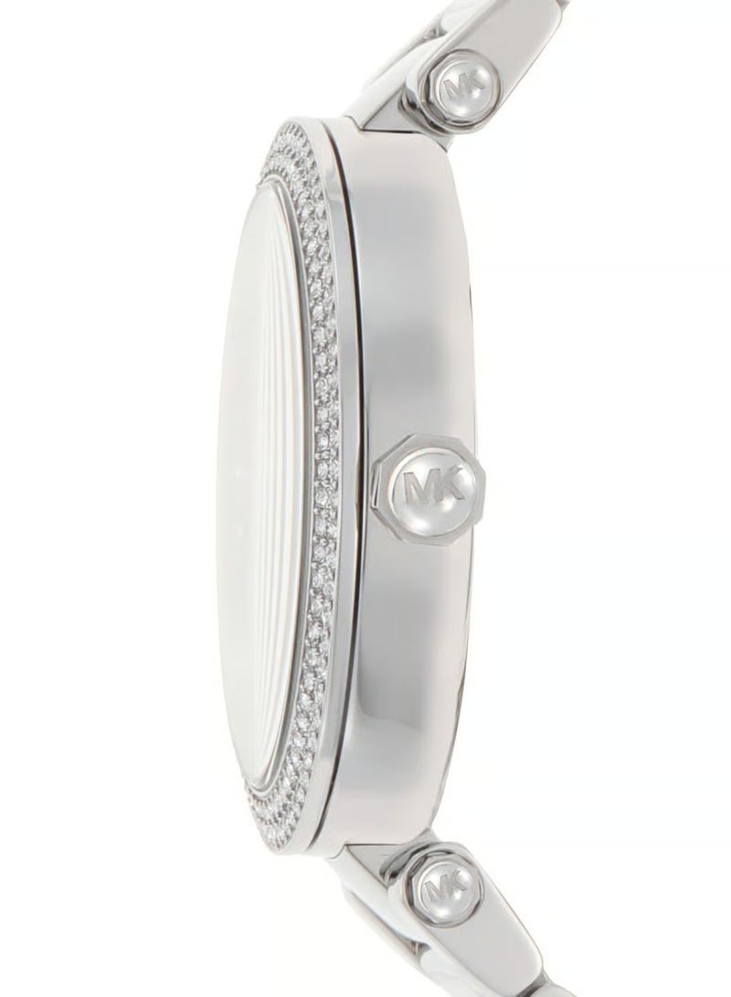 ام كي ساعة نسائية من الفولاذ المقاوم للصدأ بثلاث عقارب من طراز Parker MK6658 - Image 4