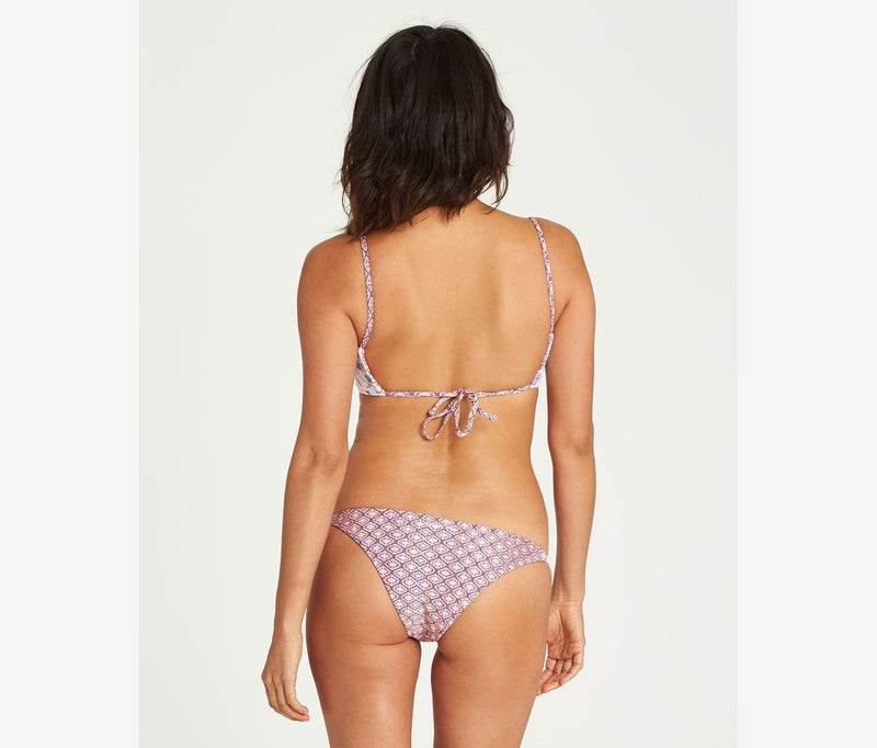 Billabong Stevie Reversible Bralette Bikini Top, Guava  - Image 5