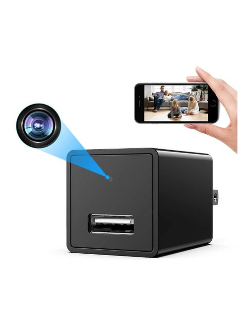 Wall Charger Adapter with 1080P Wi-Fi Hidden Camera App Control