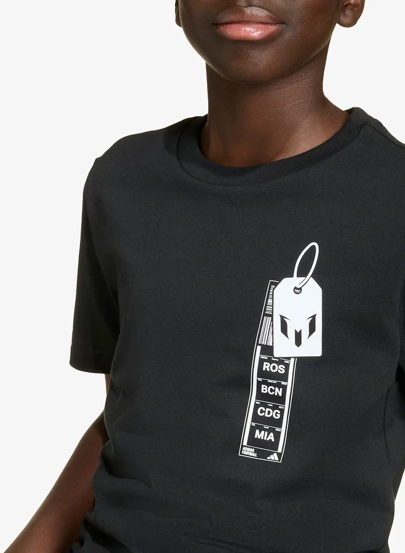 Adidas  Youth Messi Fun Graphic T-Shirt for Men | Best Price UAE