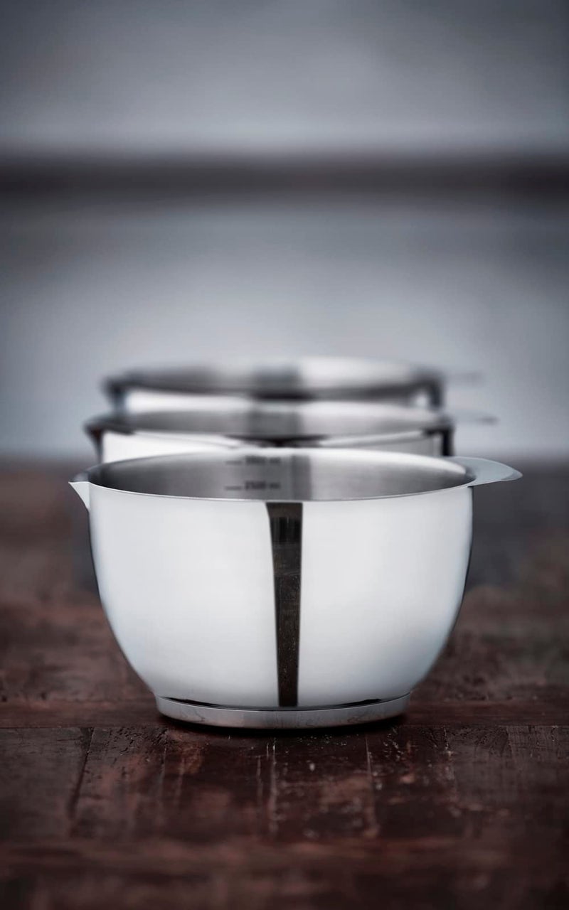 Rosti Precision Craft Mixing Bowl Set 3 Liter Elevate Your Culinary Experience Stylish Nesting Bowls for Effortless Cooking and Baking - Image 5