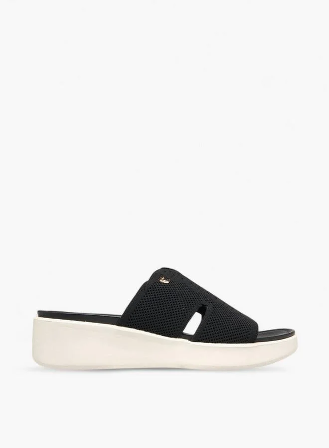 Women Cutout Detail Comfort Sandals