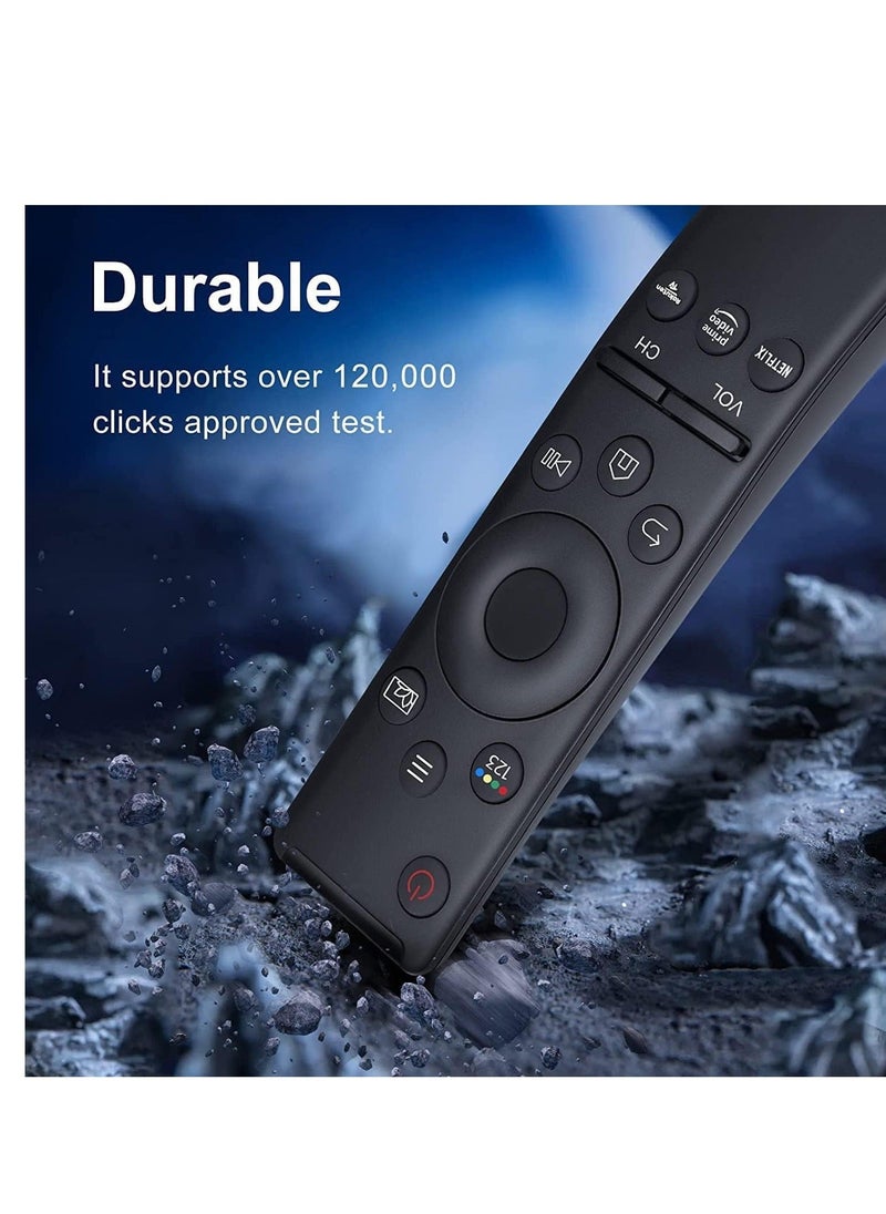 Generic Universal Samsung Tv Remote All Samsung Tv Led Qled Suhd Uhd Hdr Lcd Frame Curved Solar Hdtv 3D 4K 8K Smart Tvs With Buttons For Netflix, Prime Video, Rakuten Tv  - Image 5