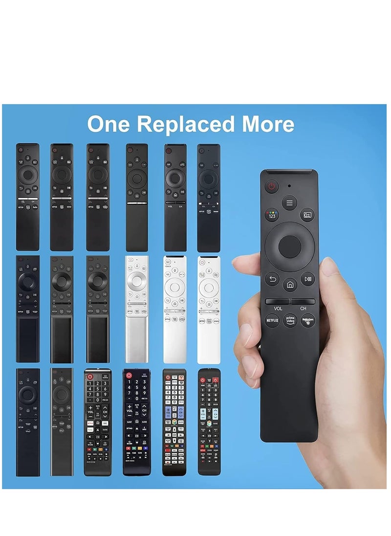 Generic Universal Samsung Tv Remote All Samsung Tv Led Qled Suhd Uhd Hdr Lcd Frame Curved Solar Hdtv 3D 4K 8K Smart Tvs With Buttons For Netflix, Prime Video, Rakuten Tv  - Image 3