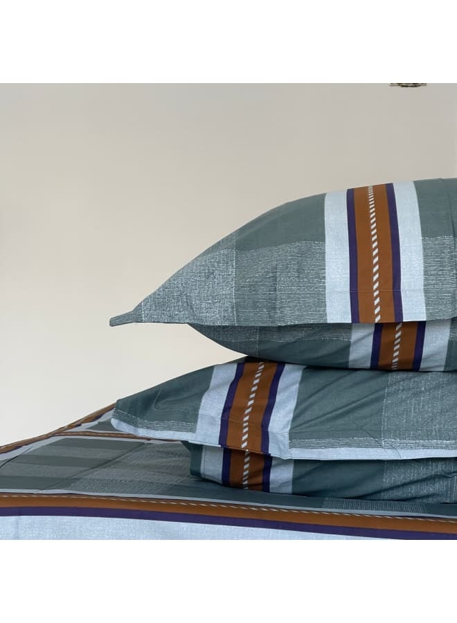 Mony Home Printed Bed Sheet Set Multicolour - Image 4