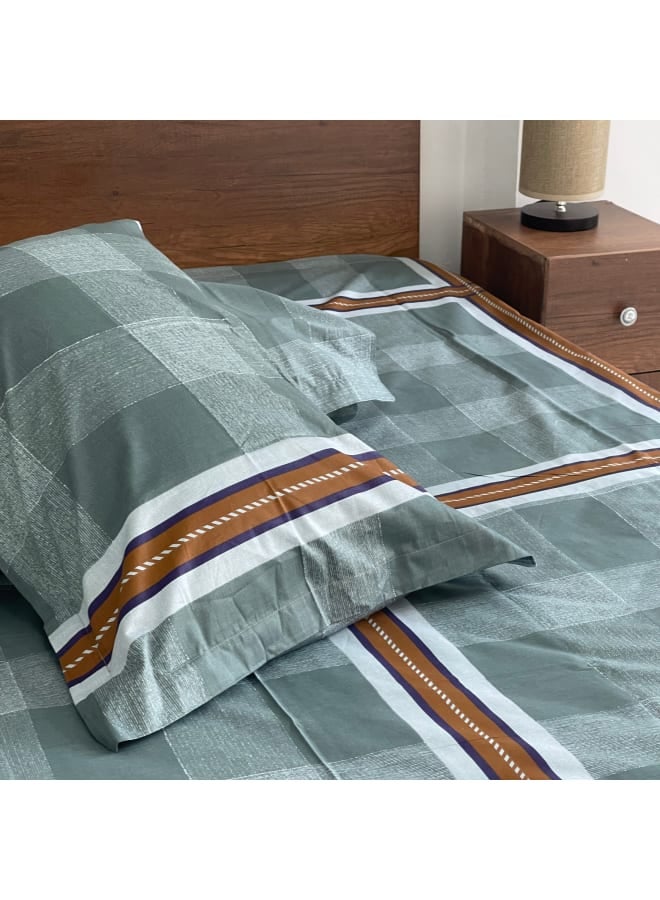 Mony Home Printed Bed Sheet Set Multicolour - Image 3