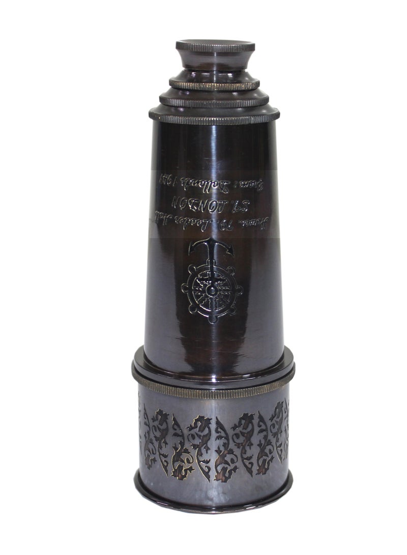Latas Brass Monocular Decorative Telescope | Working Antique Spyglass Telescope Gift 17 Inch-01  - Image 2