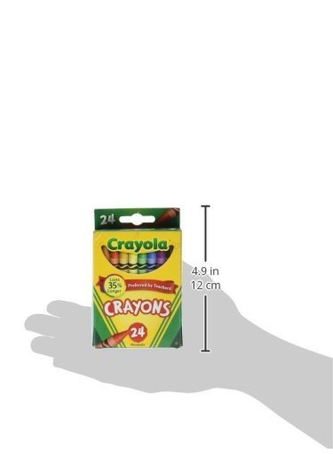 Crayola Crayons 24 Colors (Pack Of 4) - Image 4