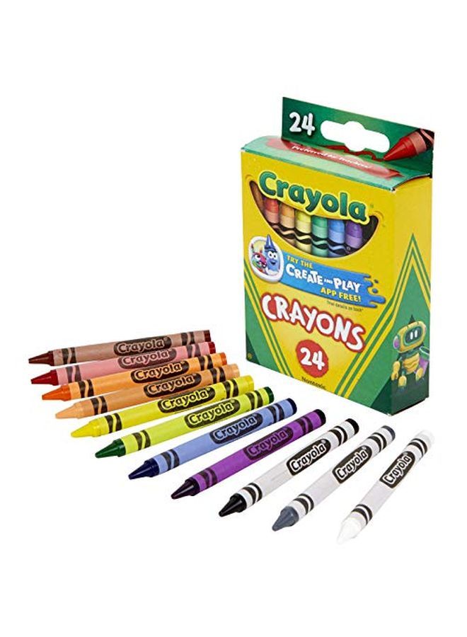 Crayola Crayons 24 Colors (Pack Of 4) - Image 3