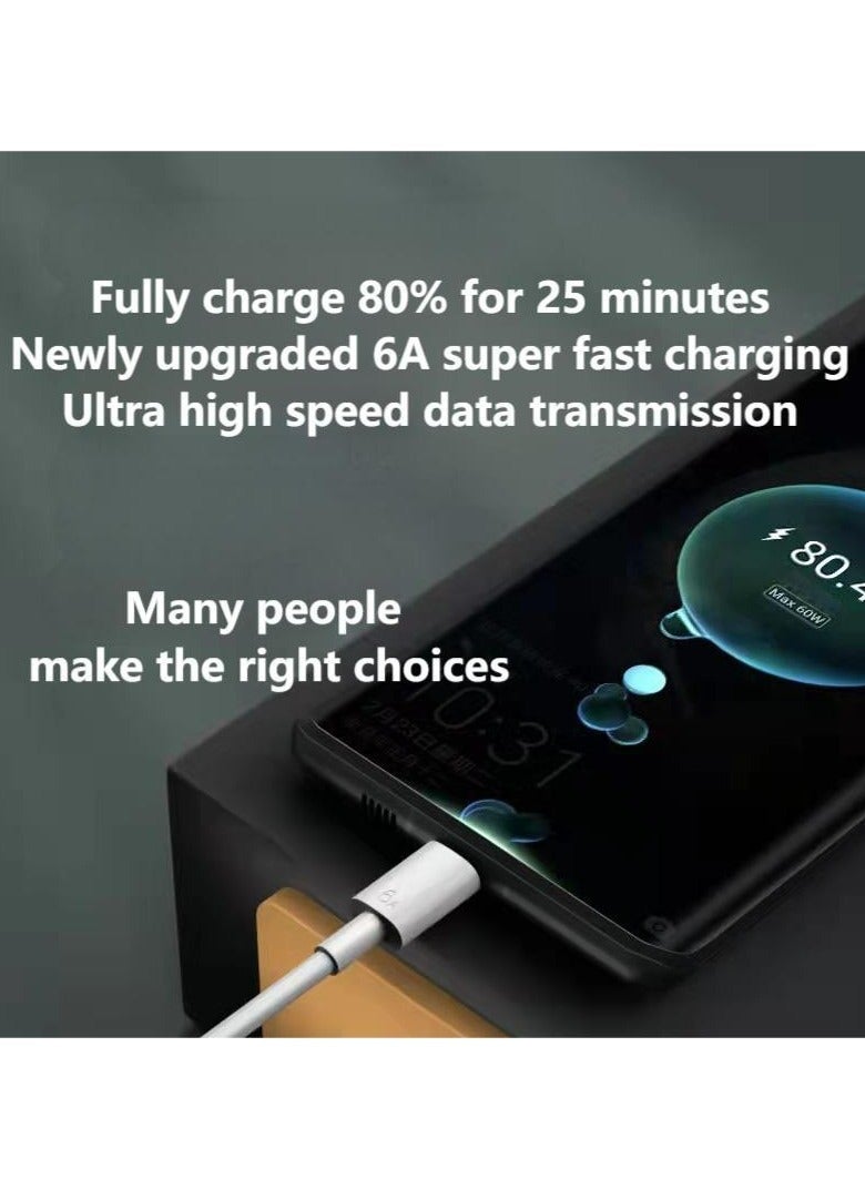 Very user-friendly Huawei 6A data cable Type-C ultra high speed charger - Image 3