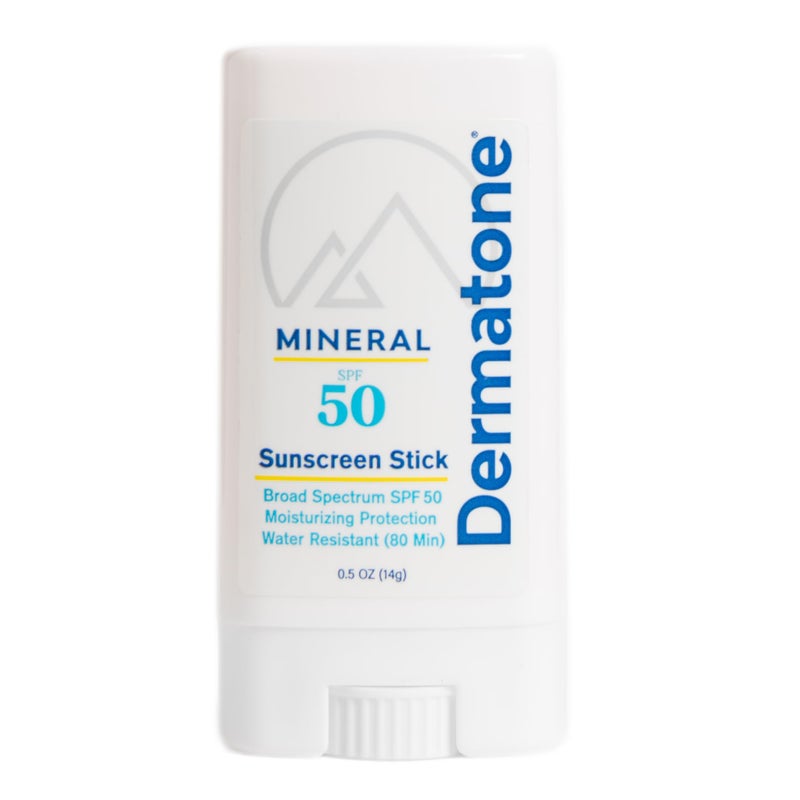 Dermatone Mineral Sunscreen Stick SPF 50 | Zinc Oxide Sunscreen Stick for Face and Body, Broad Spectrum UVA/UVB, Reef Safe, Moisturizing, Water Resistant (80 min), Fragrance Free, 0.5 oz - Image 1