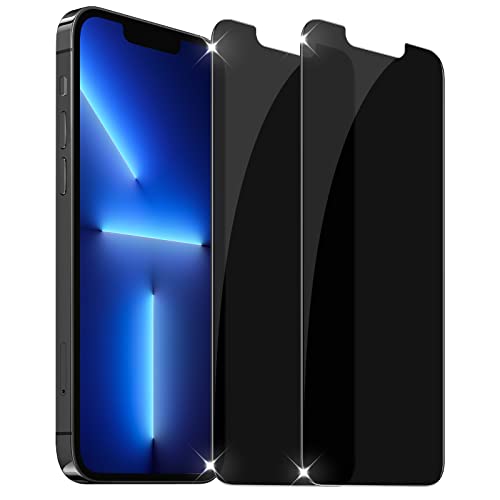 YMHML 2 Pack for iPhone 14 Plus/iPhone 13 Pro Max Privacy Screen Protector, Anti Spy Privacy Screen for iPhone 14 Plus / 13 Pro Max Accessories, Private Case Friendly Film - Image 1