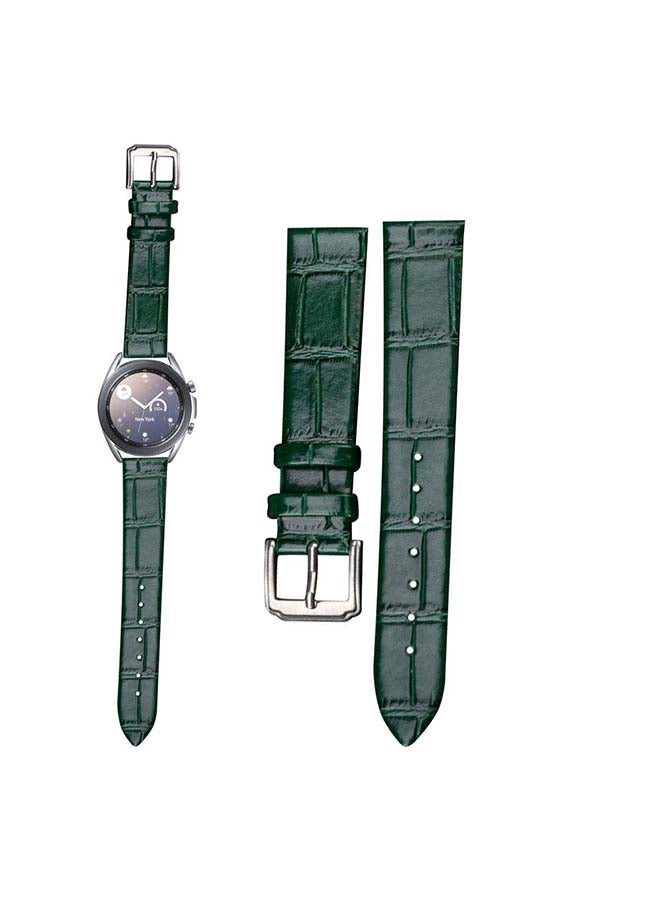 Perfii Replacement Band for Samsung Galaxy Watch3 Green - Image 1